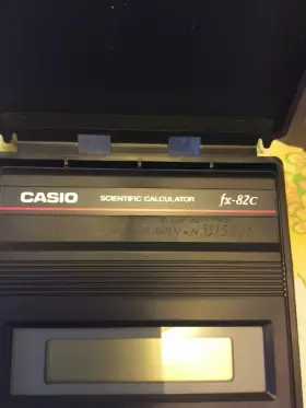 FX-82B CASIO Scientific Calculator Manual Box #3