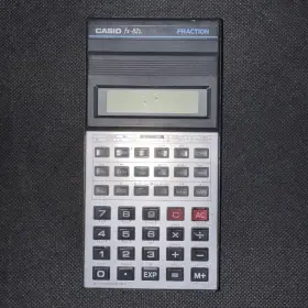 FX-82L CASIO Obo Scientific Calculator Fraction Cover #2