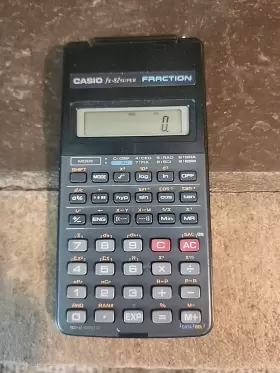 FX-82SUPER CASIO Fraction Pocket Calculator