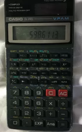 FX-991S CASIO Calculator Solar Scientific Power