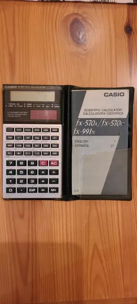FX570A CASIO Scientific Solar Calculator