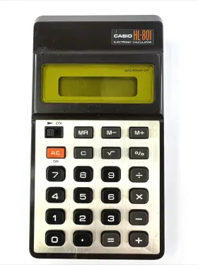 HL-801 CASIO Calculator