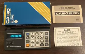 HL-805C CASIO Calculator Box