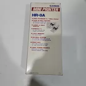 HR-8A CASIO Printing Calculator Digits Lcd #2