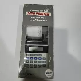 HR-8A CASIO Printing Calculator Digits Lcd