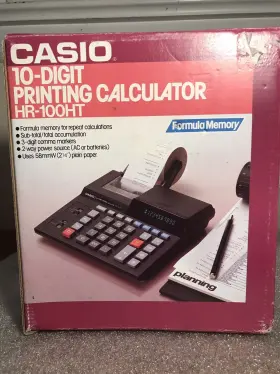 HR100HT CASIO Printing Calculator Box Adaptor