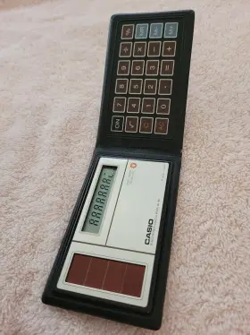 HS-8LC CASIO Credit Card Calculator Folding