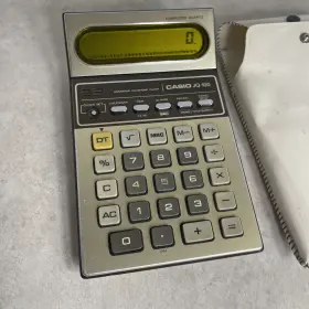 JQ-100 CASIO Calculator Calendar Book Clock Quartz #2