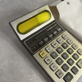 JQ-100 CASIO Calculator Calendar Book Clock Quartz #3