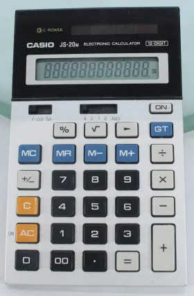 JS-20M CASIO Solar Display