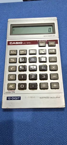 LC-1210 CASIO Calculator