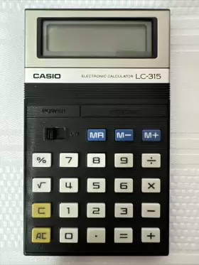 LC-315 CASIO Pocket Calculator #2