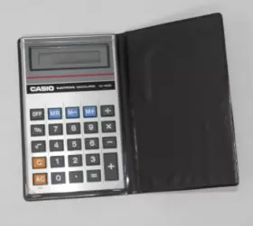 LC-403C CASIO Handheld Calculator Cover #2