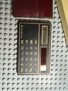 LC-78 CASIO Mini Calculator First Credit Card #3