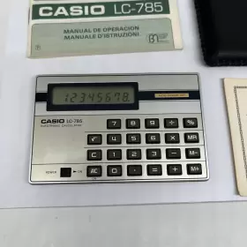LC-785B CASIO Calculator Box Operating Manual #2