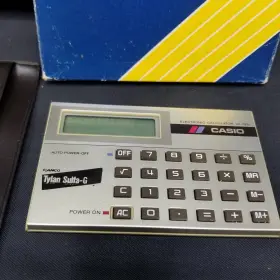 LC-787C CASIO Calculator Box Credit Card #3