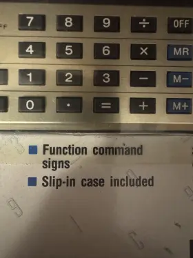 LC-797C CASIO Calculator Ultra Card #3