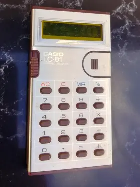 LC-81 CASIO Calculator