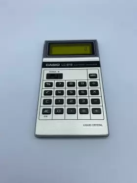 LC-818 CASIO Lcd Calculator #2