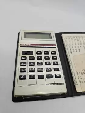 LC-828 CASIO Calculator Manual #2