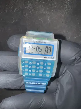 LDF-40 CASIO Boundaries Digital Calculator Watch