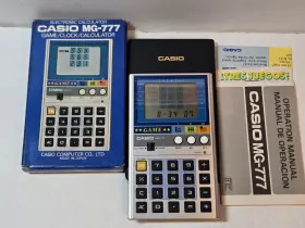 MG-777 CASIO Game Clock Calculator Box