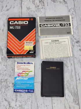 ML-733 CASIO Calculator Music Melody