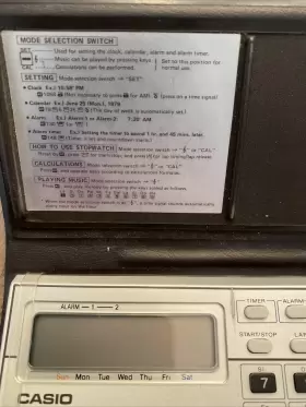 ML-81 CASIO Melody Alarm Calculator #3