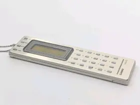 MQ-10 CASIO Clean Quartz Clock Calculator Neck Chain Battery #3