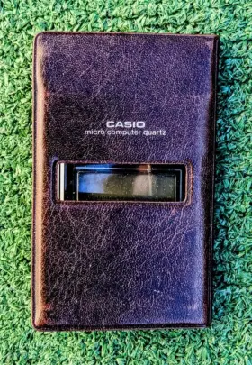 MQ-11 CASIO Micro Quartz Calculator Clock