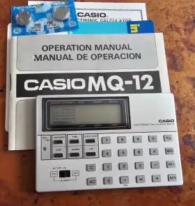 MQ-12 CASIO Pocket Calculator