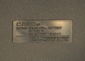 MS-70L CASIO Power Solar Battery Desktop Calculator #3