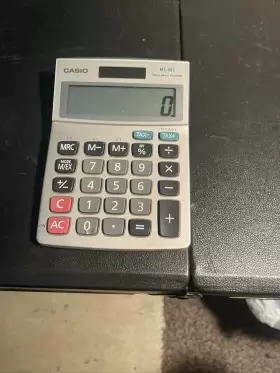 MS-805 CASIO Calculator Solar Cell Power #2