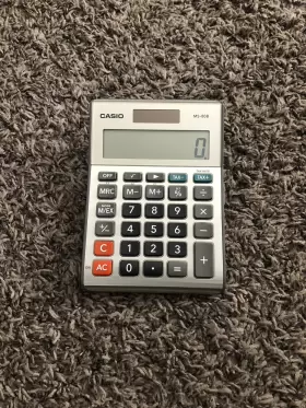 MS-80B CASIO Calculator Solar Desk Office Tool #3