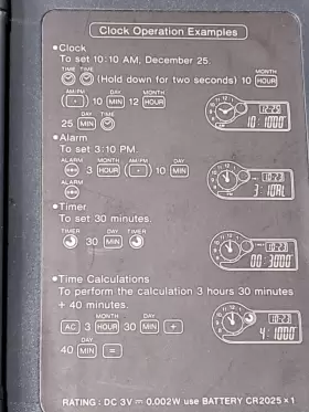 QA-100GY CASIO Folding Calculator #2