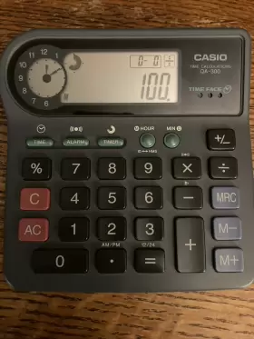 QA-300 CASIO Calculator Owners Manual #2