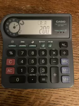 QA-300 CASIO Calculator Owners Manual #3
