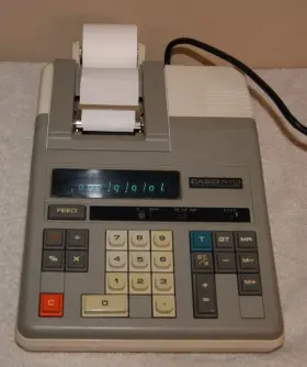 R-110 CASIO Desktop Printing Calculator Office