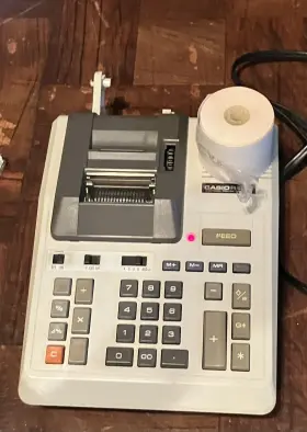 R-1203 CASIO Printing Calculator