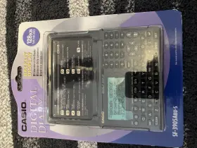 SF-3905ABU-S CASIO Digital Diary Event Planner Calendar Alarm