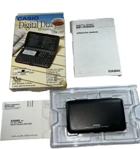 Casio Sf-4300bk Digital Diary X - 32kb Memory Casio Sf-4300bk Digital Diary X - 32kb Memory