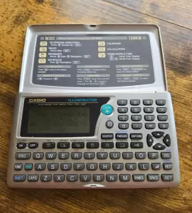 SF-4700C CASIO Backlit Display Digital Diary Batteries #2