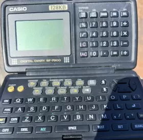 SF-7900 CASIO Digital Diary #2