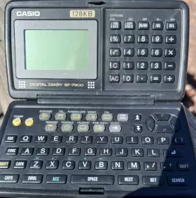 SF-7900 CASIO Digital Diary
