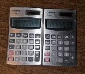 SL-300VE CASIO Solar Power Calculator