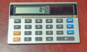 SL-703 CASIO Gd Calculator Solar