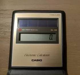 SL-86 CASIO Calculator High Power Solar Pocket #3 SL-86 CASIO Calculator High Power Solar Pocket #3