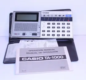 TA-1000 CASIO Voice Calculator Clock Box