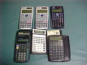 TI-36X CASIO Job Calculators Hewlett Packard Texas