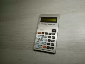 860M CITIZEN Calculator Pocket #3